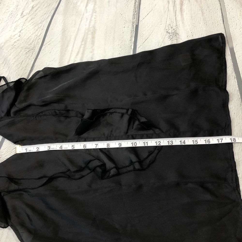 NWOT XHILARATION Ruffled Top - Picture 4 of 5